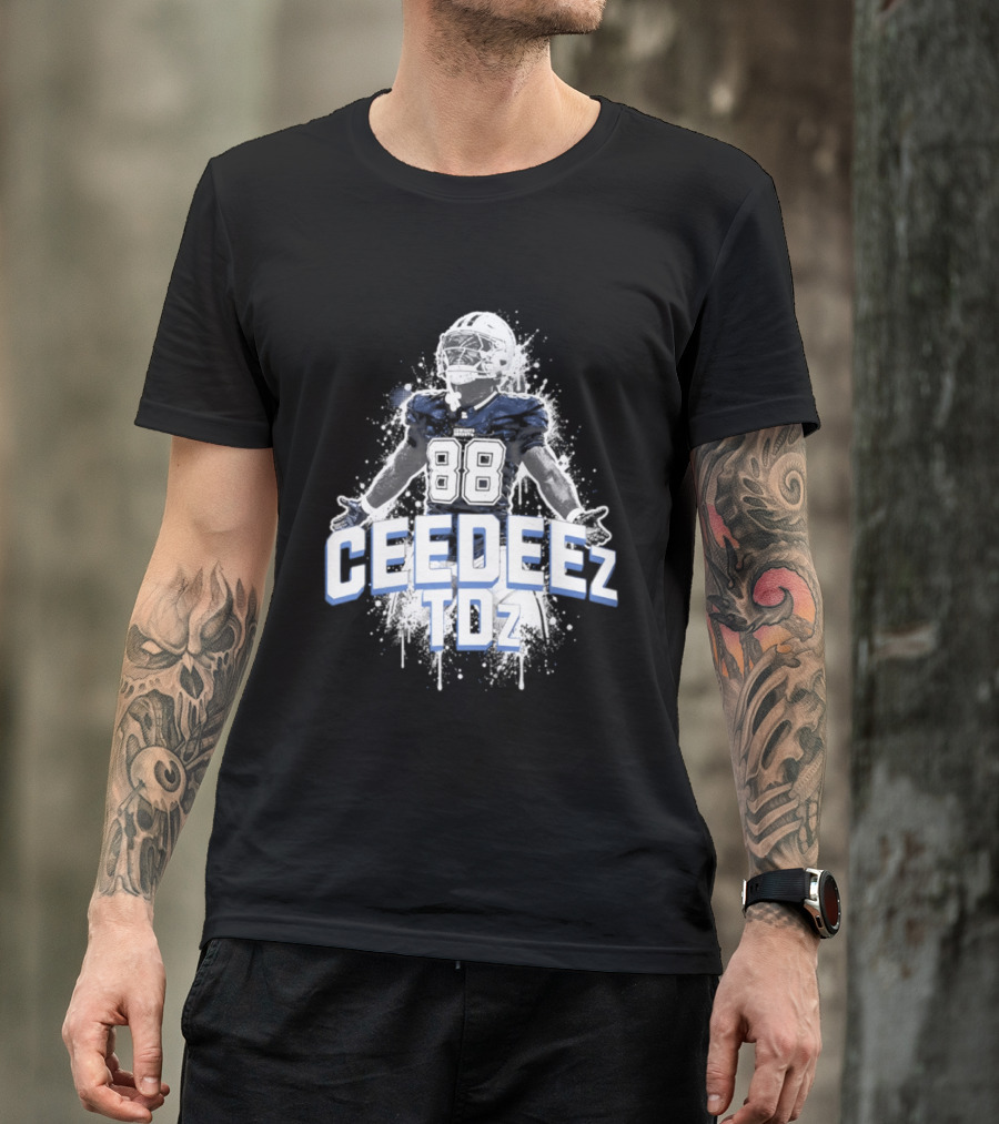 CeeDee Lamb CEEDEEZ TDz Dallas Cowboys Football Player T-Shirt