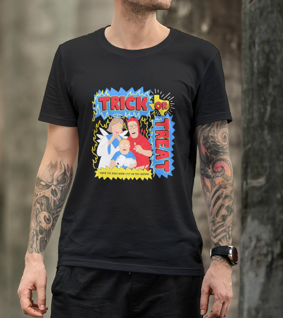 Trick Or Treat Hank Hill Halloween 2026 T-Shirt