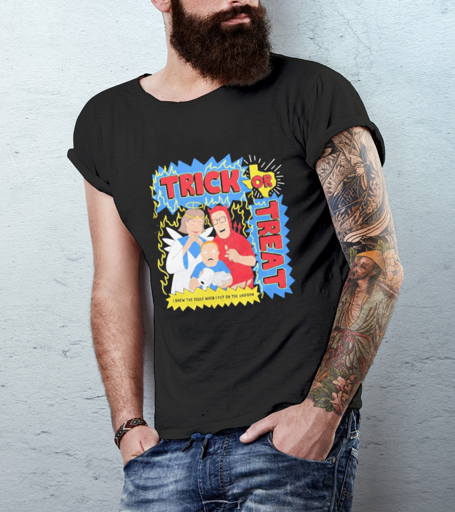 Trick Or Treat Hank Hill Halloween 2026 T-Shirt