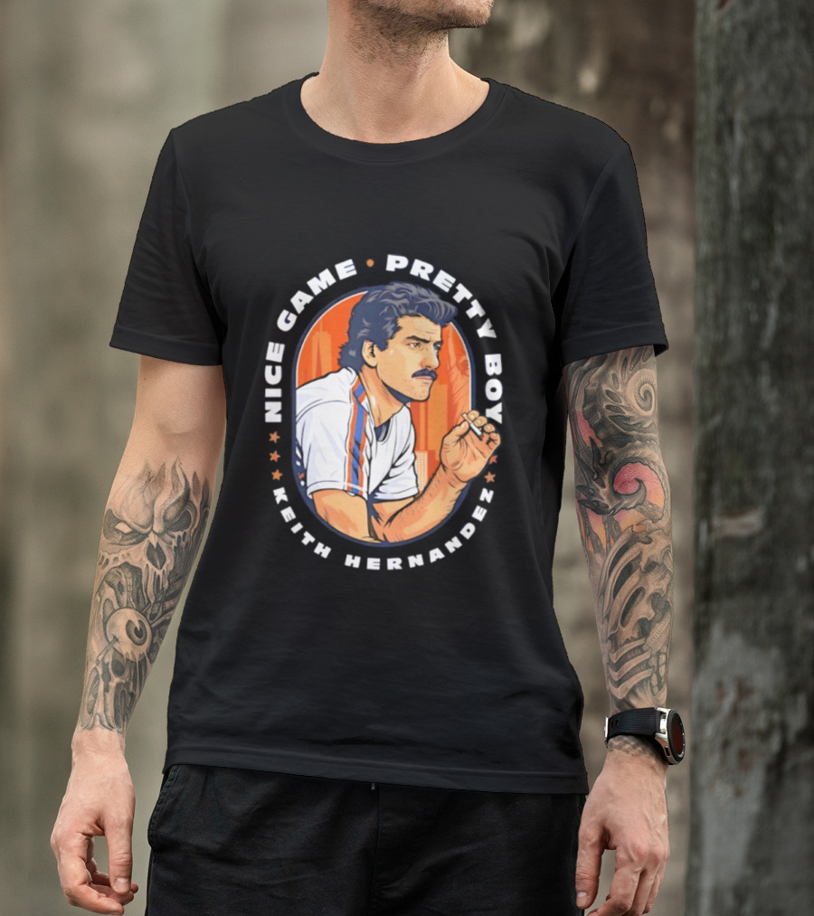 Keith Hernandez New York Mets Nice Game Pretty Boy T-Shirt