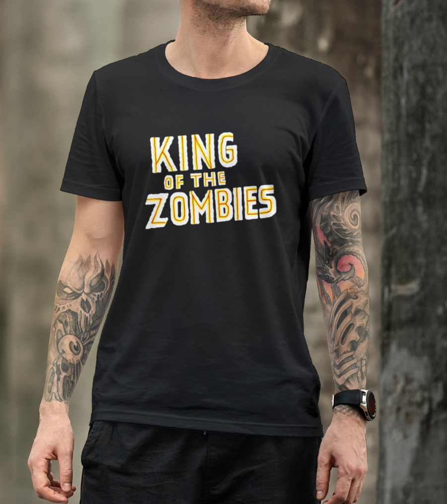 King Of The Zombies Retro Horror T-Shirt