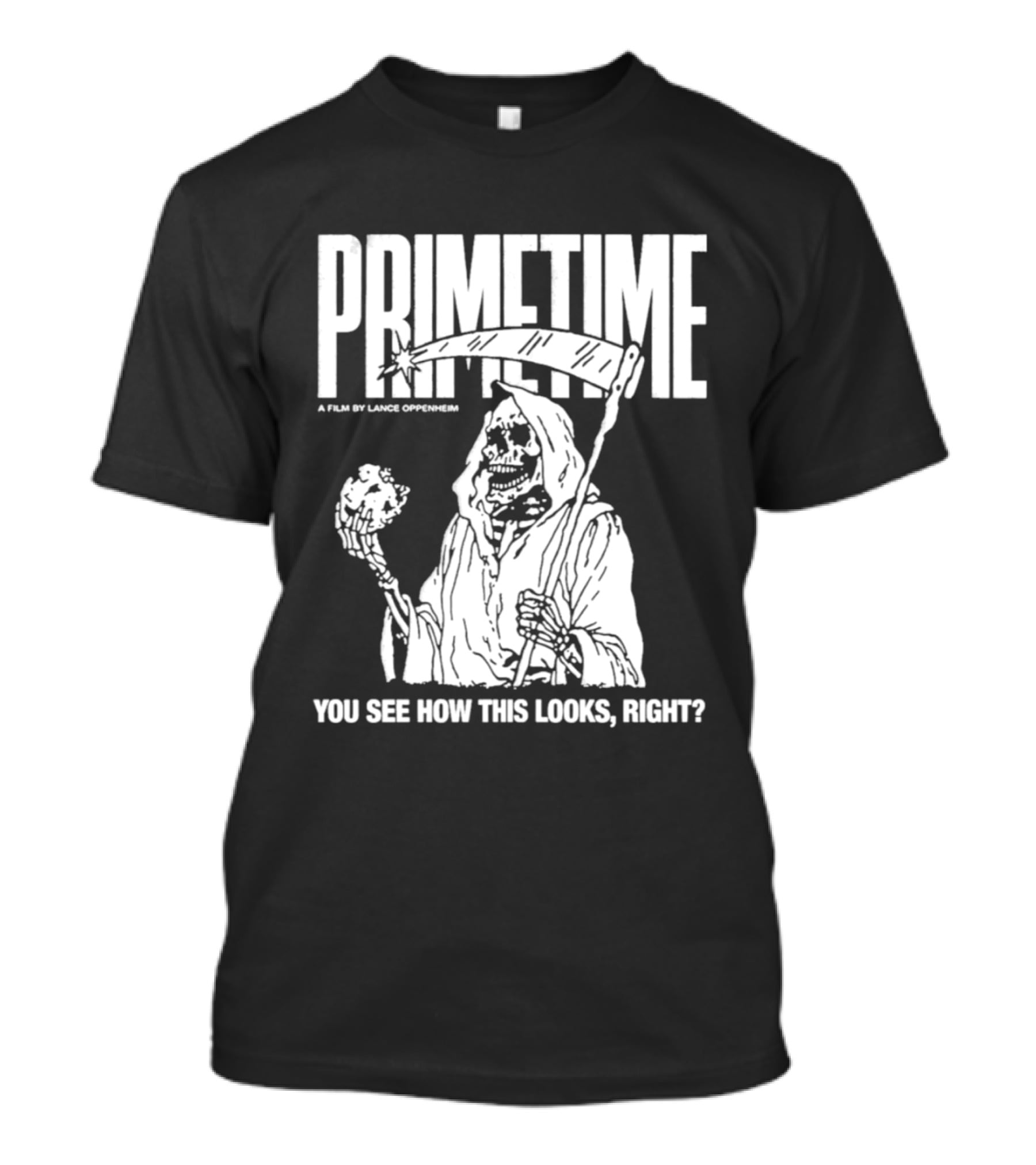 Robert Pattinson Primetime You See How This Looks Right A Film By Louis Oppenheim T-Shirt