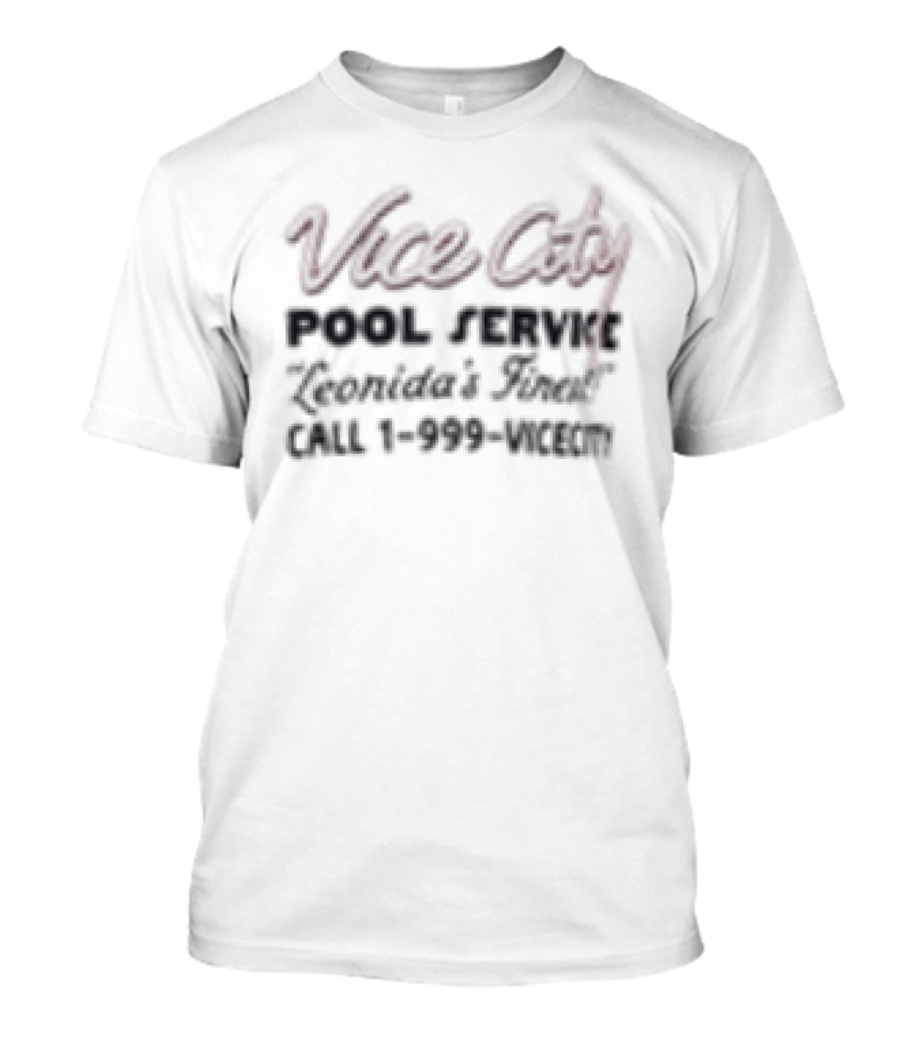 GTA VI Miami Vice City Pool Service Pocket Duvin Court Culture T-Shirt