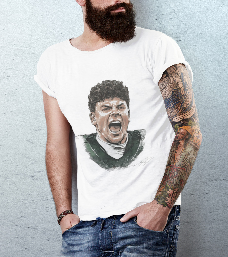 Philadelphia Eagles Cooper Dejean Scream Fan Gear T-Shirt
