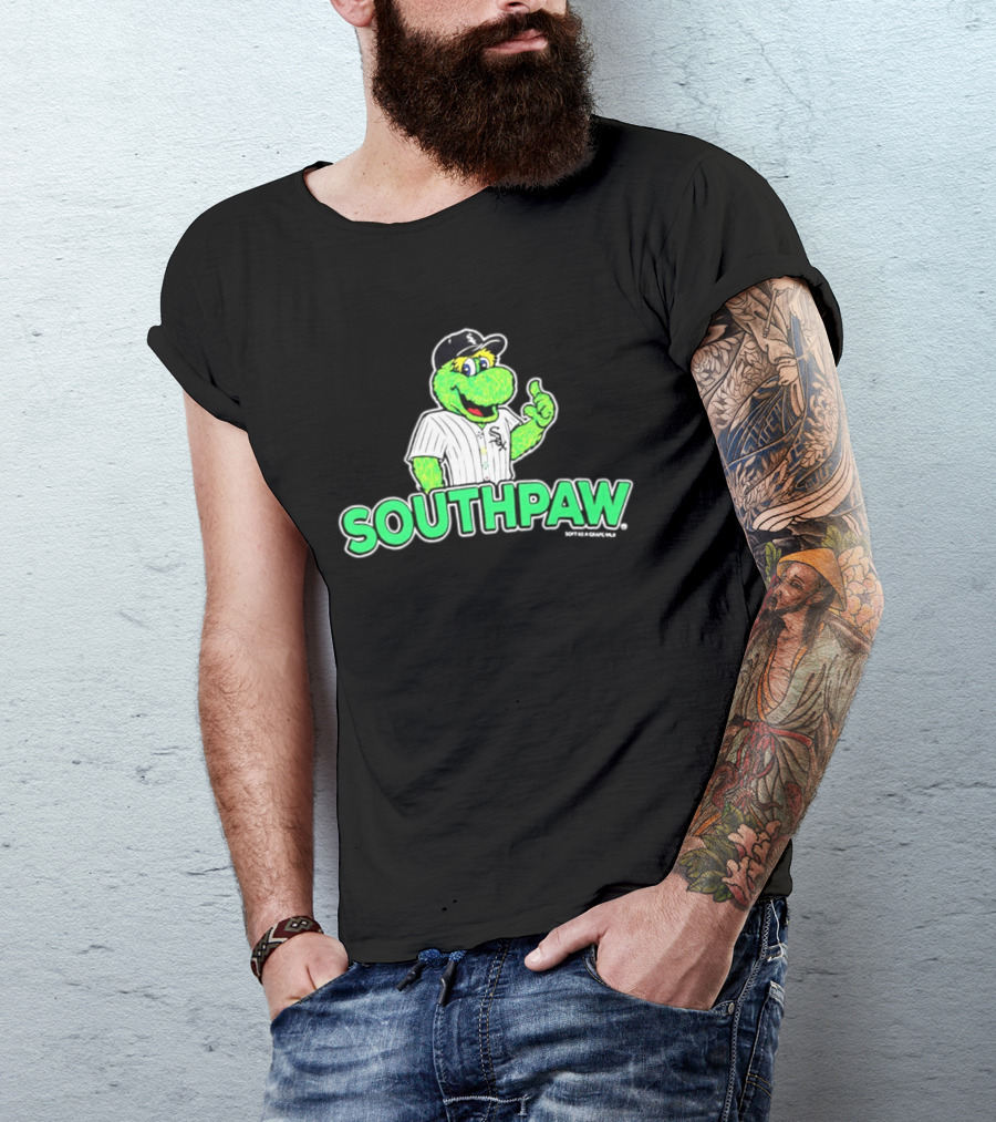 Chicago White Sox Southpaw Mascot Promo MLB Official Merchandise T-Shirt