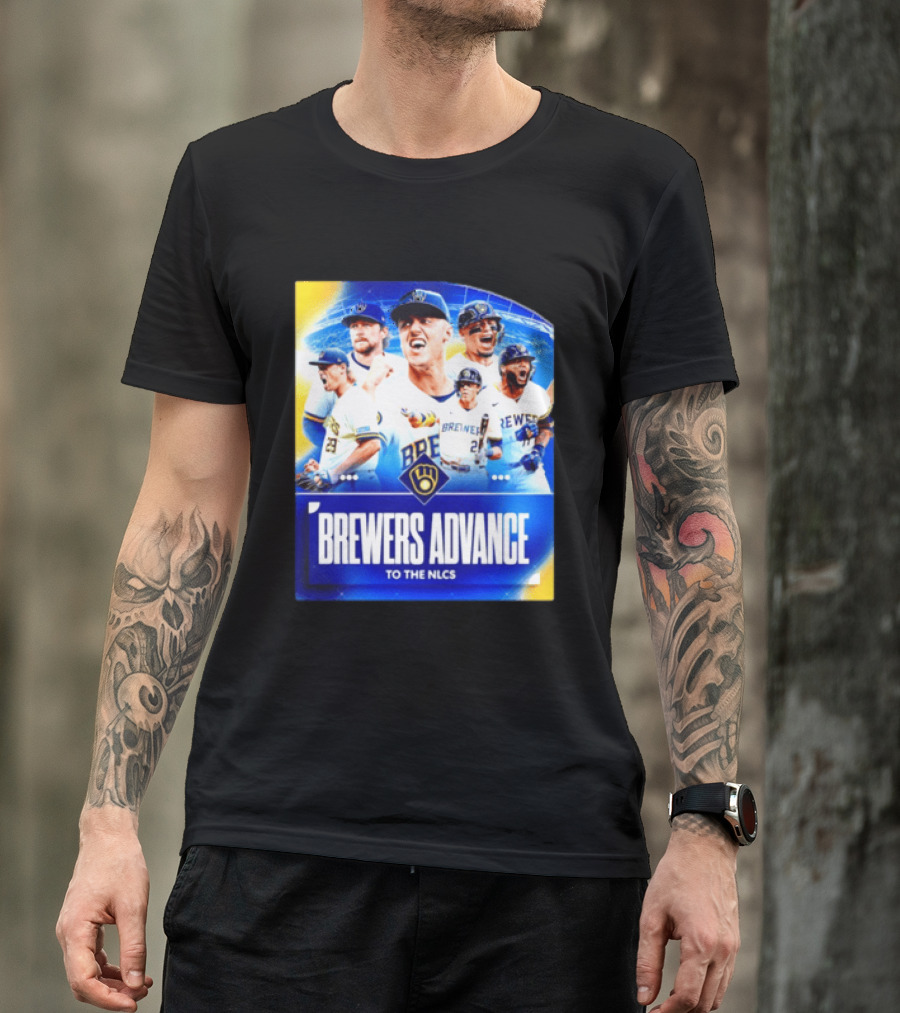 Milwaukee Brewers Advance To The NLCS 2026 Victory Celebration T-Shirt
