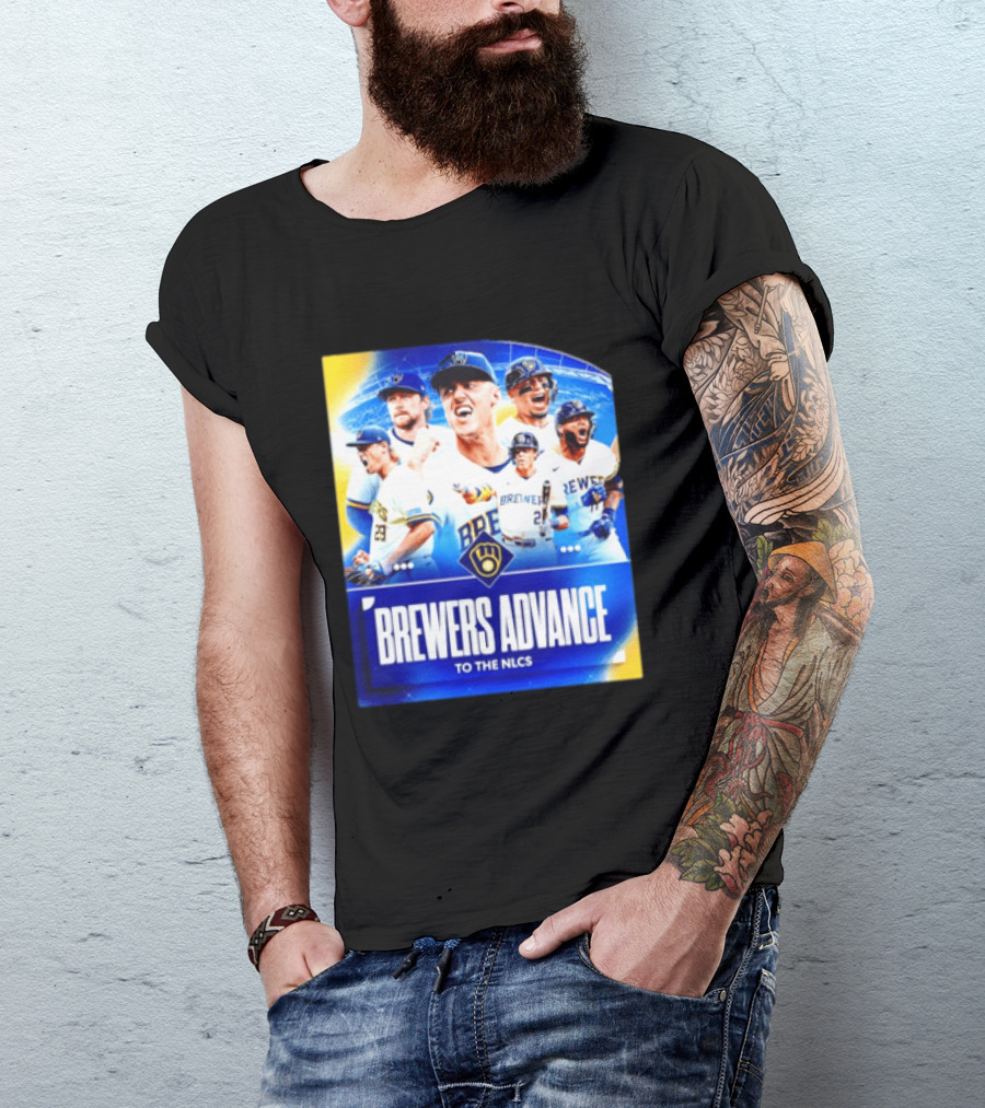 Milwaukee Brewers Advance To The NLCS 2026 Victory Celebration T-Shirt