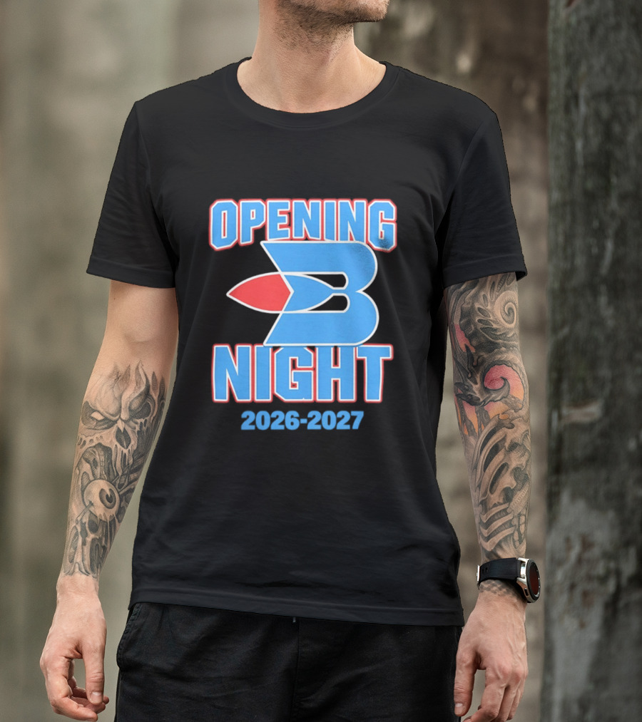 Opening Night 2026 2027 Buffalo Braves T-Shirt