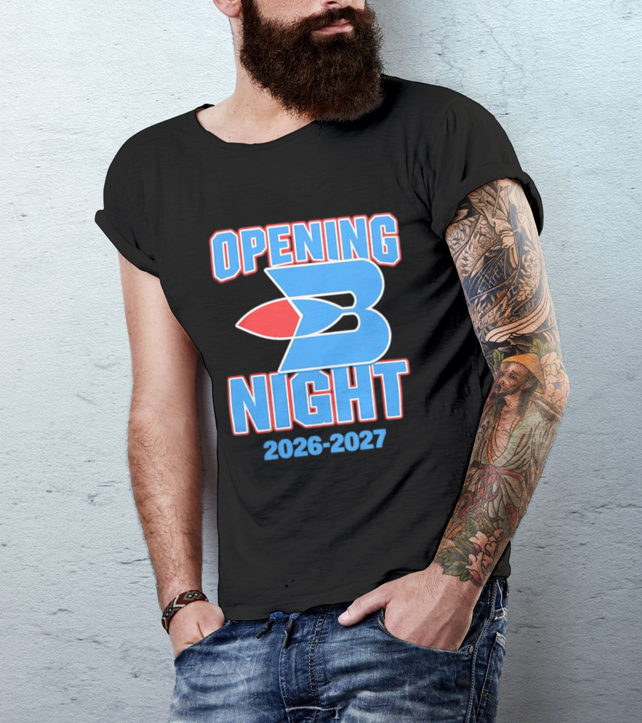 Opening Night 2026 2027 Buffalo Braves T-Shirt