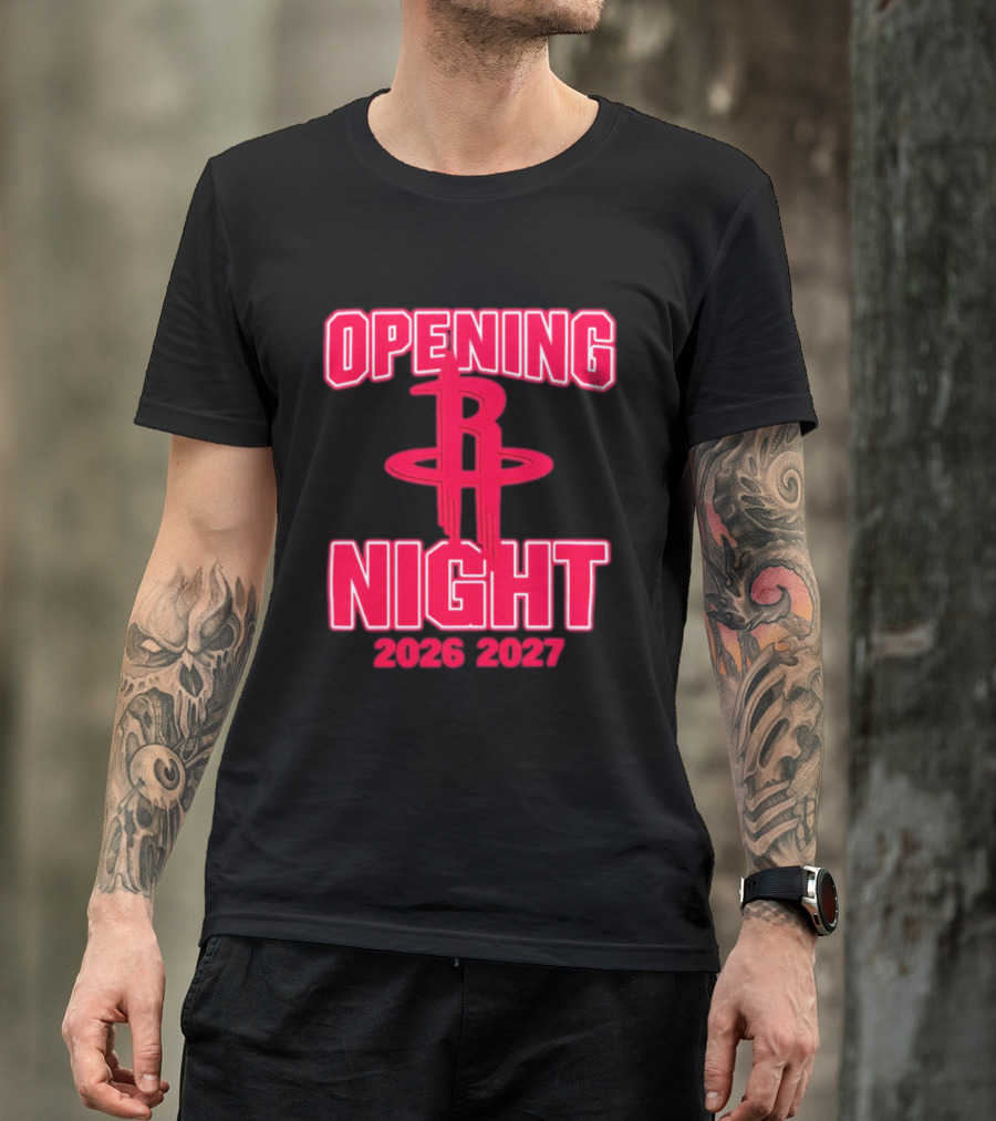 Houston Rockets NBA Opening Night 2026 2027 T-Shirt
