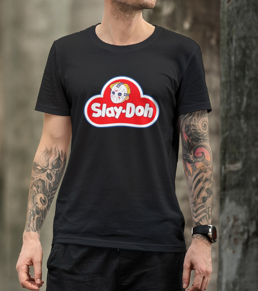 Slay Doh Jason Voorhees Mashup Friday The 13th T-Shirt