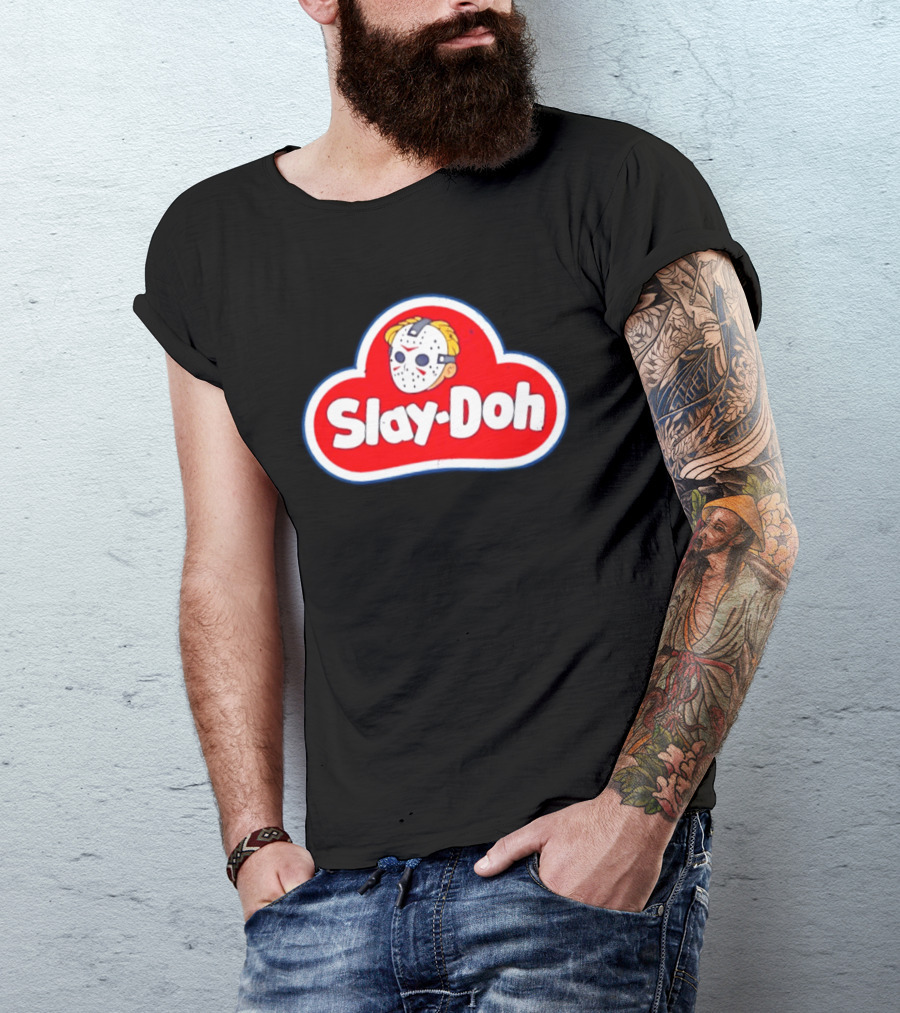 Slay Doh Jason Voorhees Mashup Friday The 13th T-Shirt