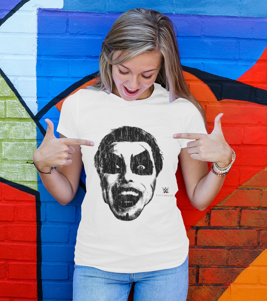 Civil Regime WWE Danhausen You Are Cursed American WWE Collaboration T-Shirt