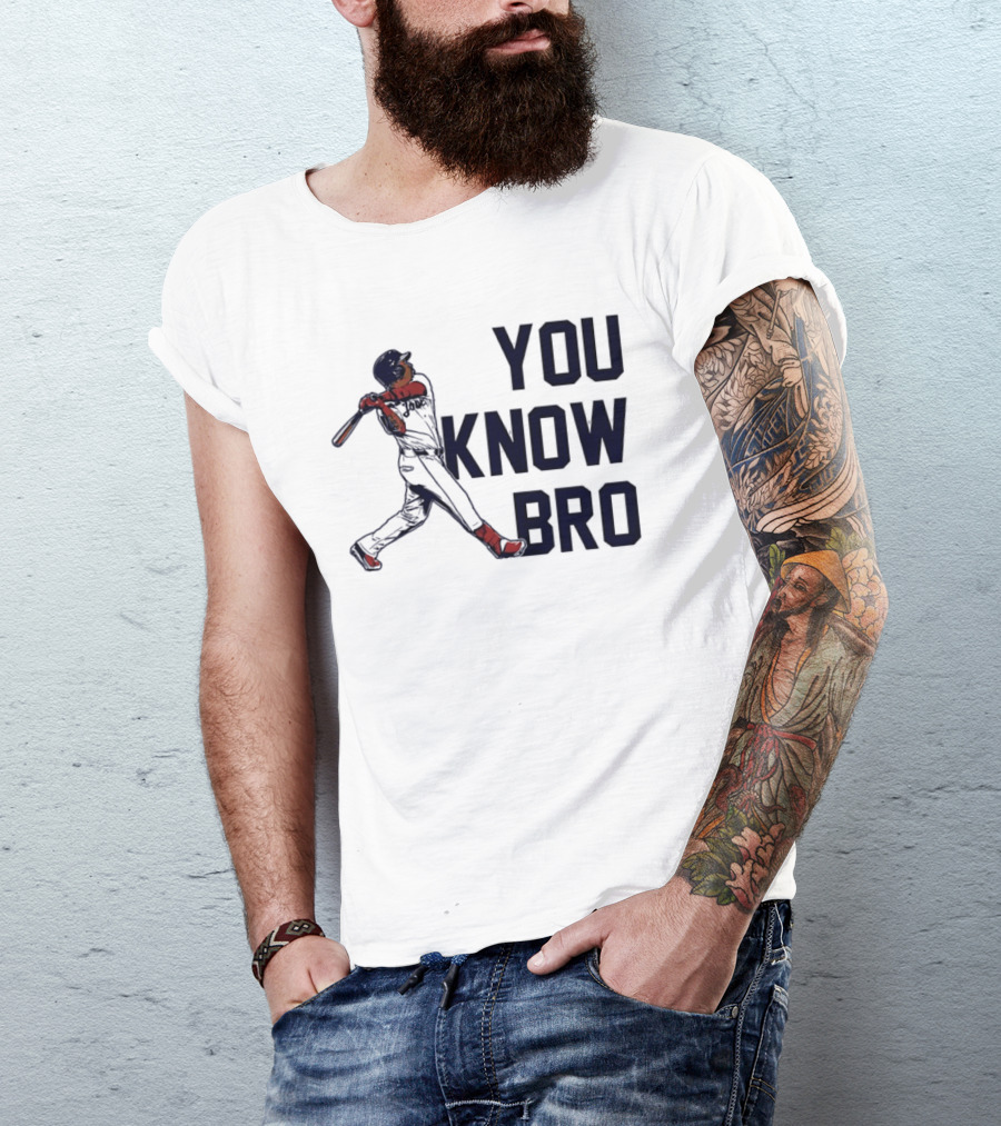 You Know Bro Baseball Swing Home Run ALDS 2026 T-Shirt