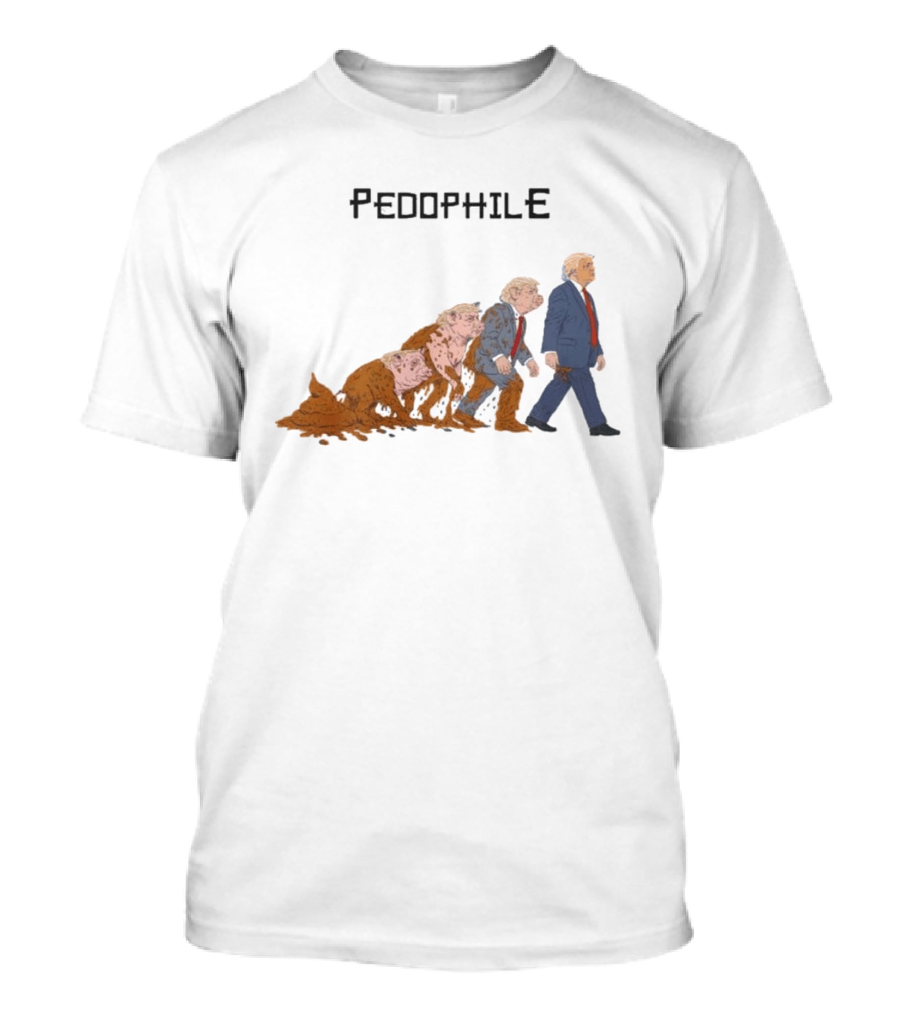 The Evolution Of Pigs T-Shirt