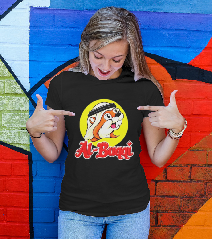 Al Buqqi Beaver Bucees Kufi Cartoon T-Shirt