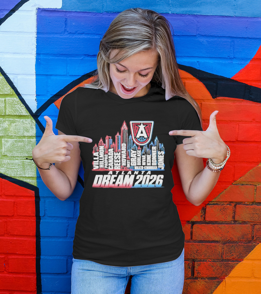 Atlanta Dream 2026 Skyline A T-Shirt