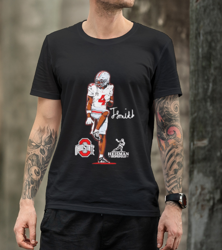 Ohio State Buckeyes J. Smith Heisman Hopeful Number 4 T-Shirt
