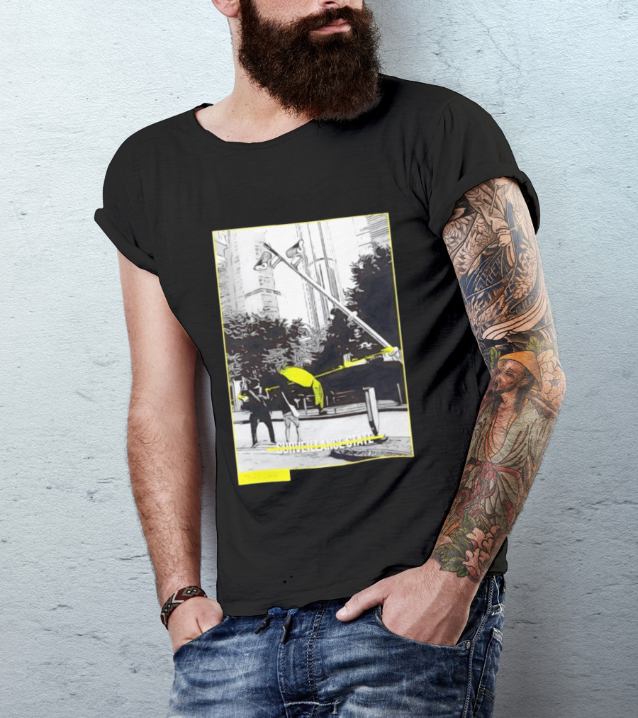 Surveillance State No We Are Change Privacy T-Shirt