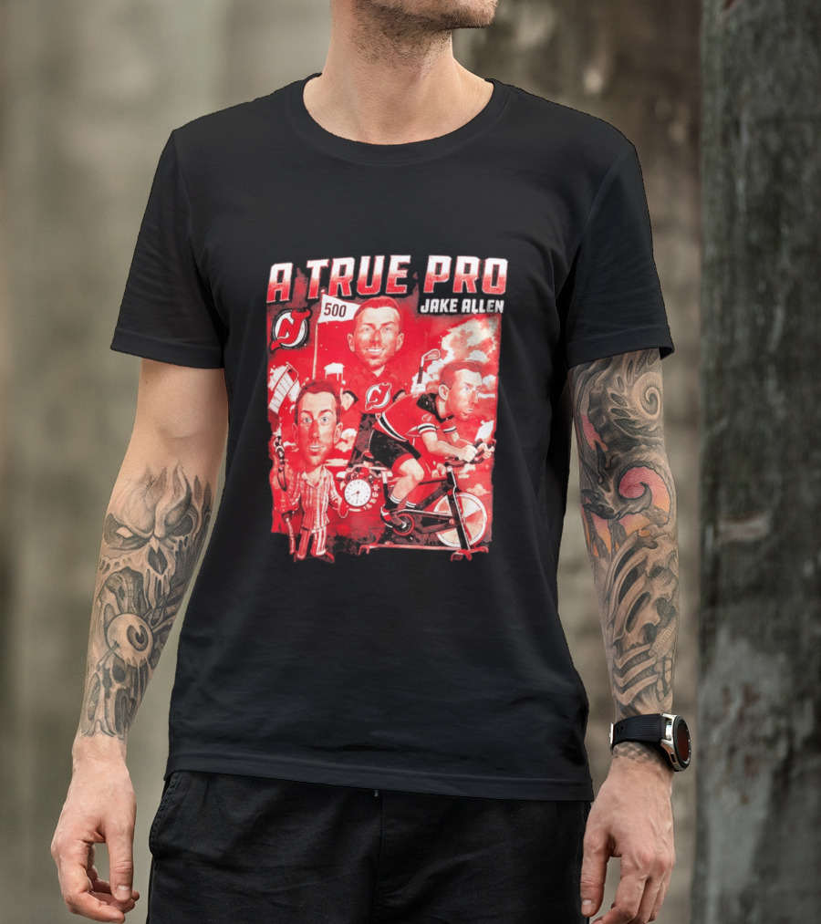 A True Pro Jake Allen NJ Devils 500 T-Shirt