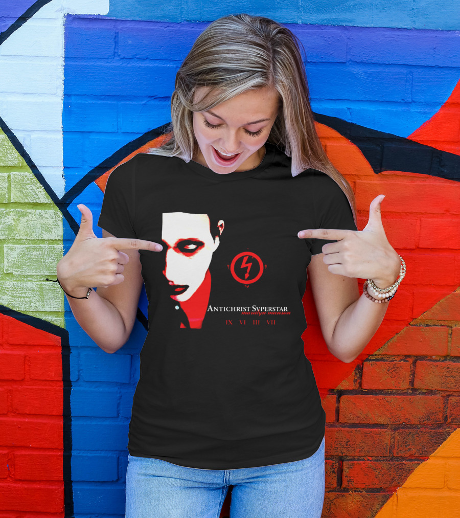 Marilyn Manson Antichrist Superstar 30th Anniversary 2026 Album Cover IX VI III VII T-Shirt