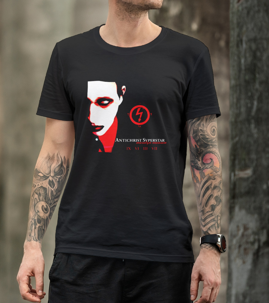 Marilyn Manson Antichrist Superstar 30th Anniversary 2026 Album Cover IX VI III VII T-Shirt