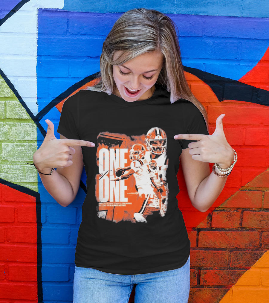 Michael Clayton II Illinois Historic Freshman Touchdown Win T-Shirt