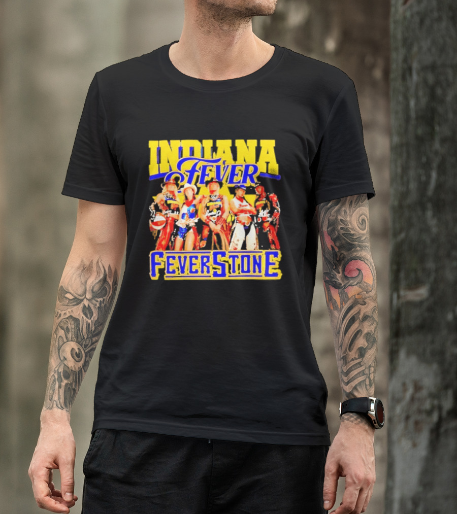 Indiana Fever Players Fever Stone Signatures T-Shirt