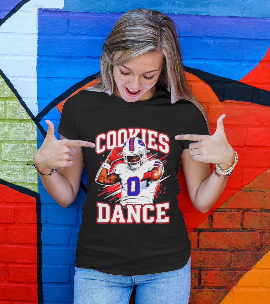 Cookies Dance Keon Coleman Buffalo Bills Player T-Shirt