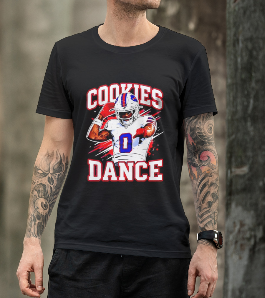 Cookies Dance Keon Coleman Buffalo Bills Player T-Shirt