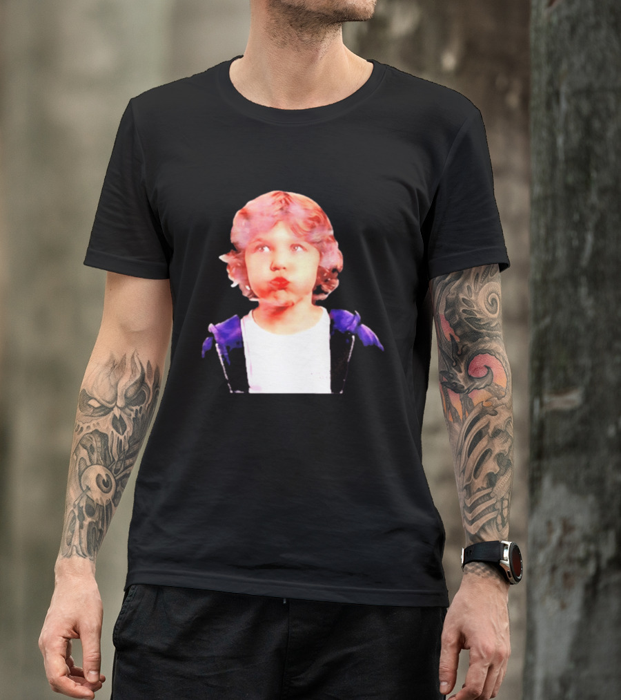 William Jakrapatr ADLV Curly Hair Baby Face Expression T-Shirt