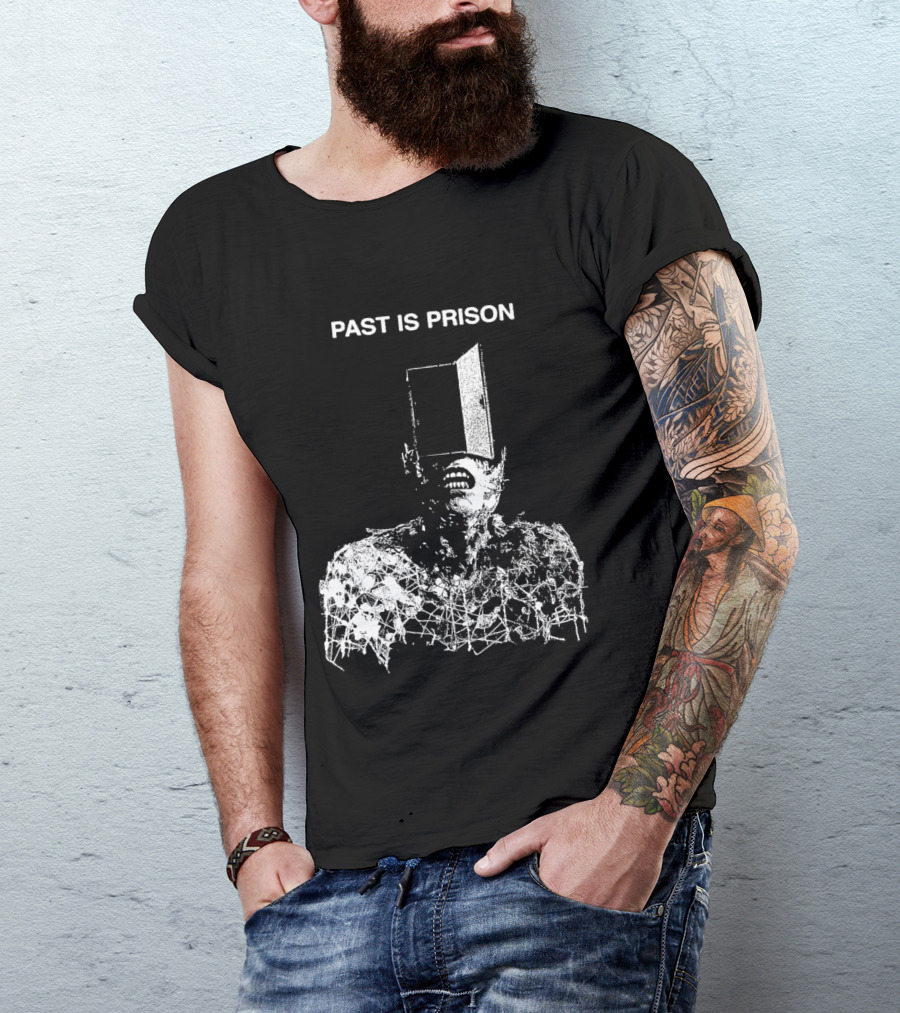 Past Is Prison Dark Horror Door Head Creepy T-Shirt