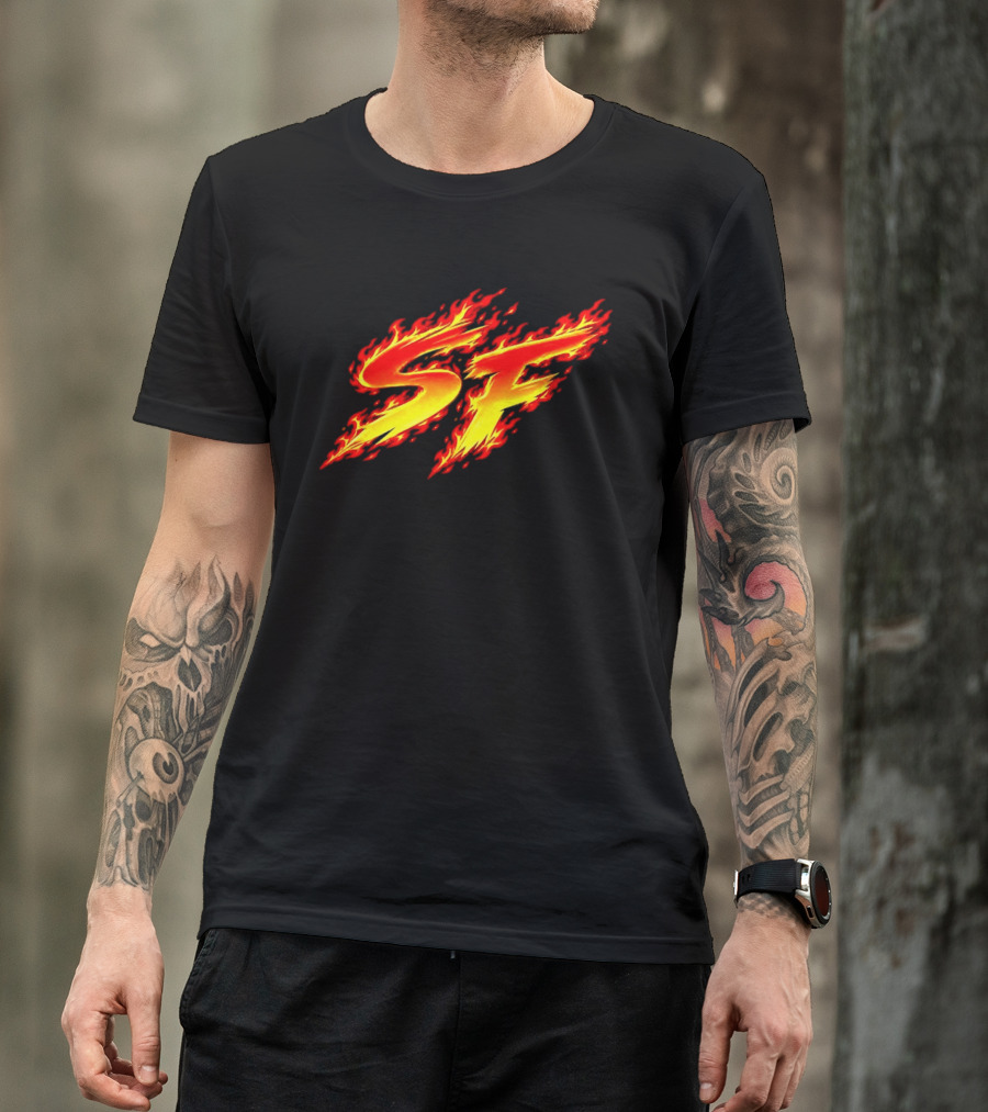 SF Flames Hot Rod Flaming T-Shirt