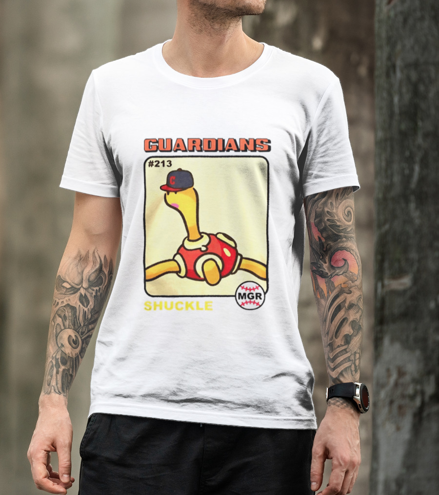 GUARDIANS Pokémon Shuckle #213 MGR Baseball Fusion T-Shirt