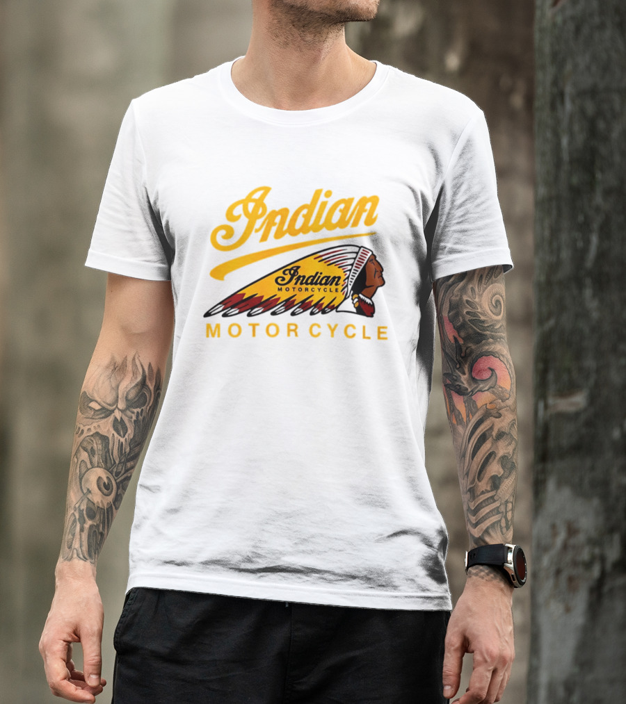 Indian Motorcycle Chief Logo MGK T-Shirt