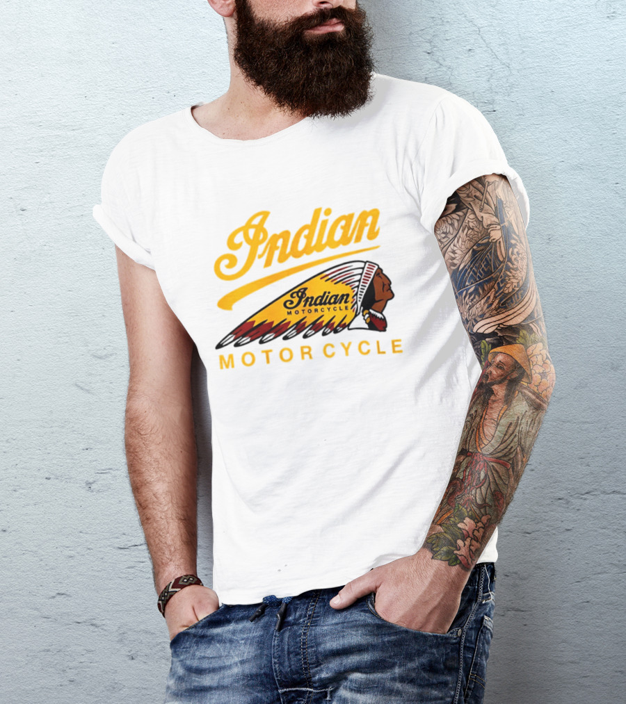Indian Motorcycle Chief Logo MGK T-Shirt