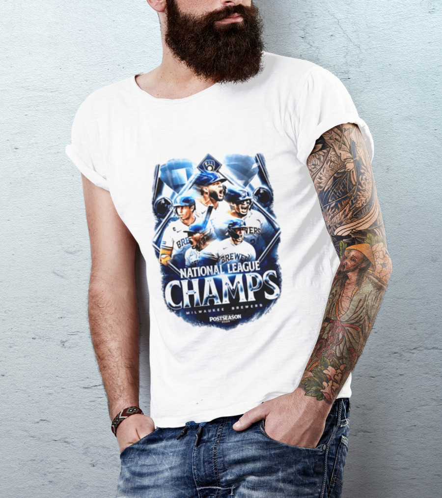 Milwaukee Brewers National League Champs 2026 Postseason T-Shirt