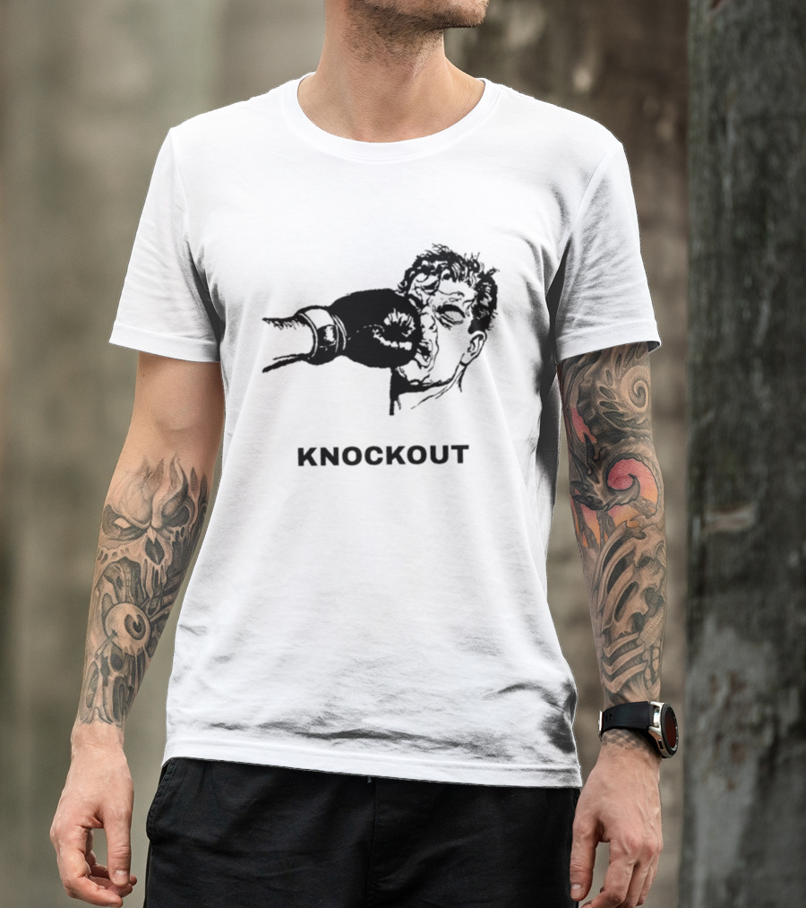 Knockout Boxing Punch Fight Combat Sports T-Shirt
