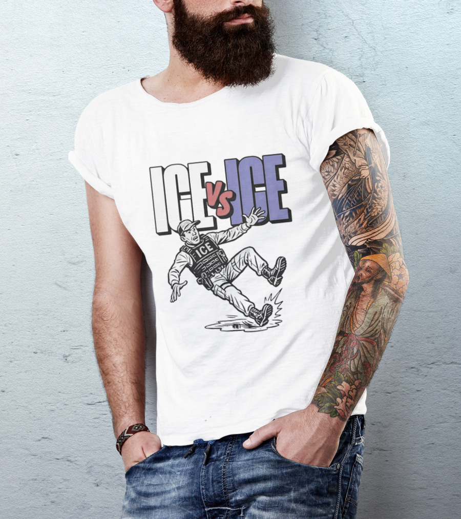 ICE Vs ICE 2026 Slippery Encounter T-Shirt
