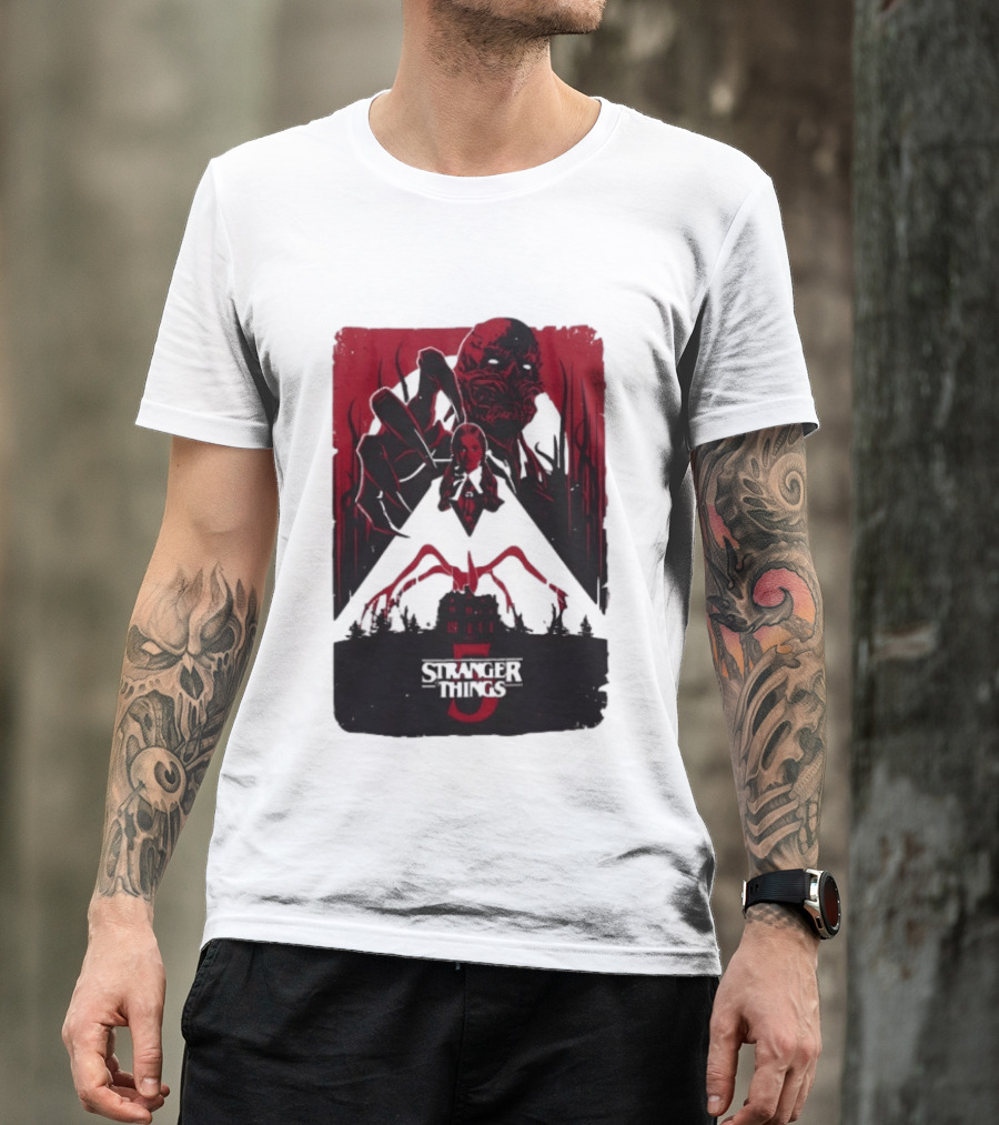 Stranger Things Season 5 Vecna Max Red T-Shirt