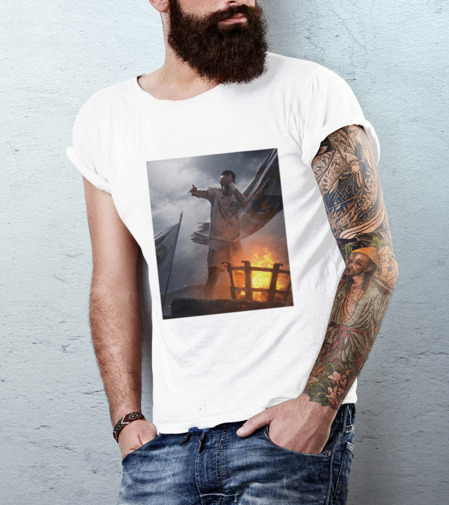 Vini Jr From Doubt To Destiny Real Madrid Football Legend T-Shirt