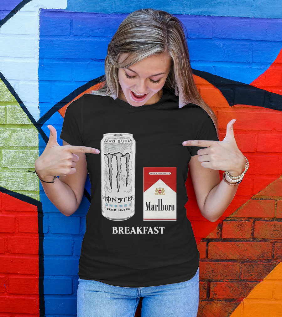 Monster Zero Ultra Marlboro Red Breakfast Combo T-Shirt