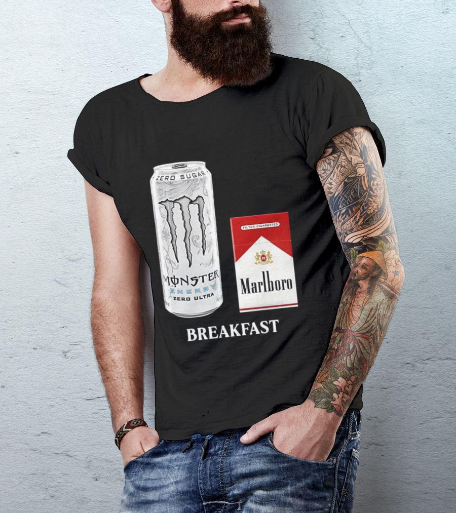 Monster Zero Ultra Marlboro Red Breakfast Combo T-Shirt