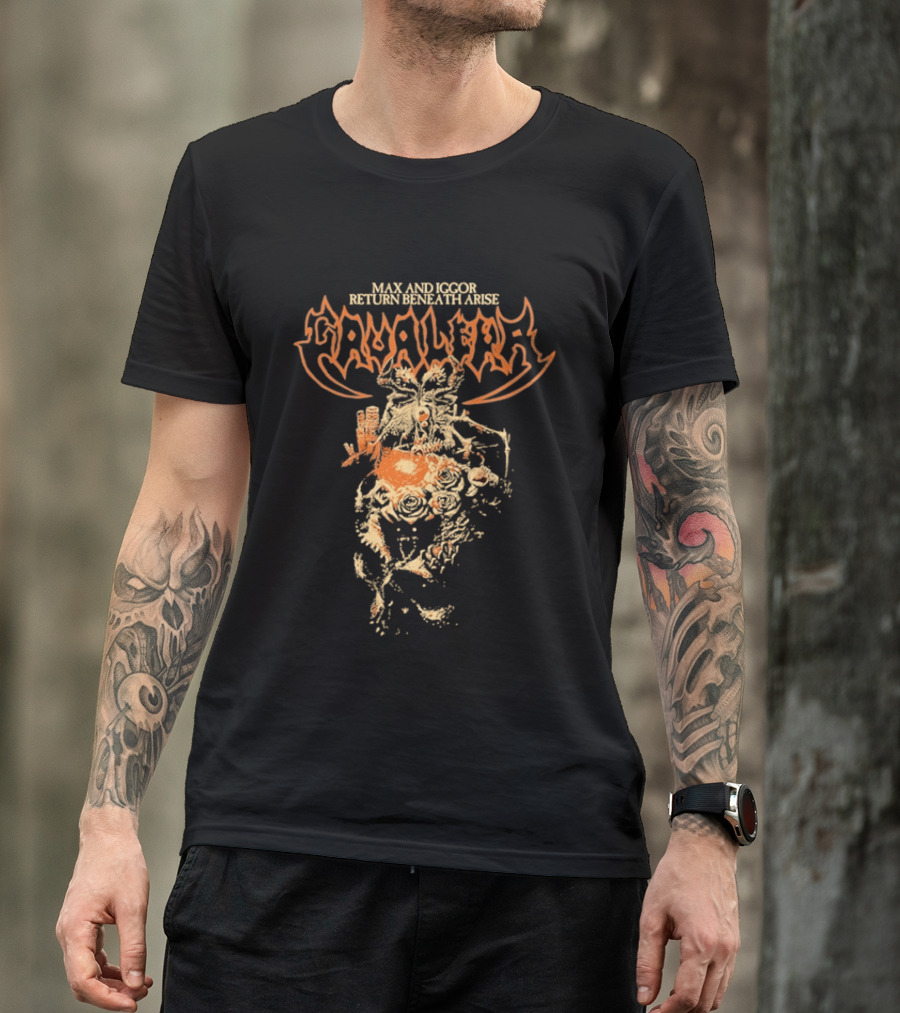 Cavalera Max And Iggor Celebrating Return Beneath Arise Tour 2023 T-Shirt