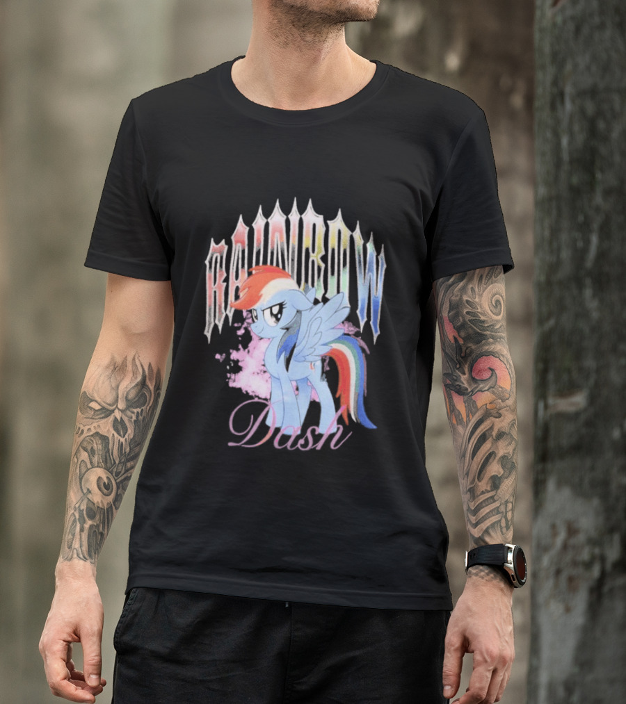 Rainbow Dash My Little Pony Colorful T-Shirt