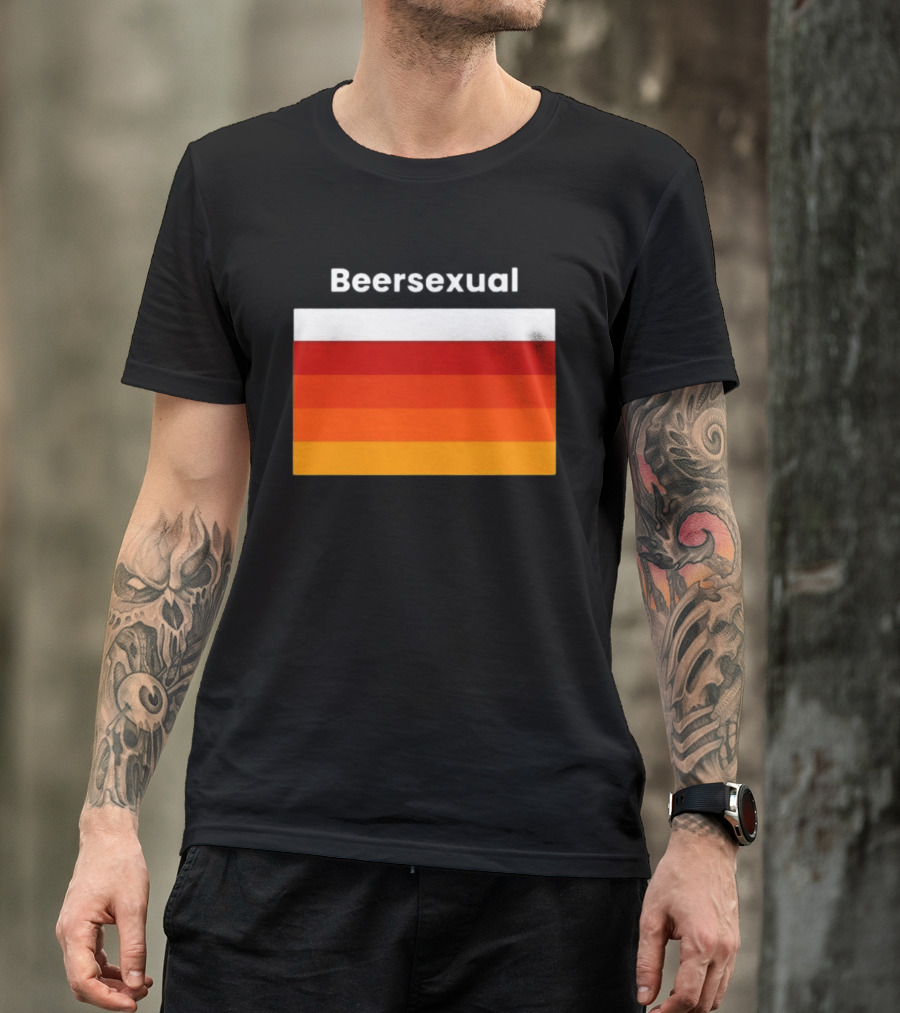 Beersexual Pride Rainbow Spectrum T-Shirt