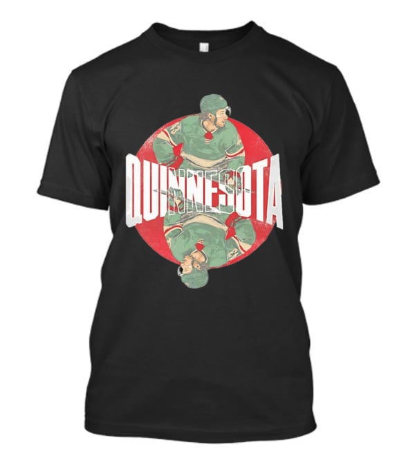 Quinnesota Reflect NHL Player Minnesota Hockey T-Shirt