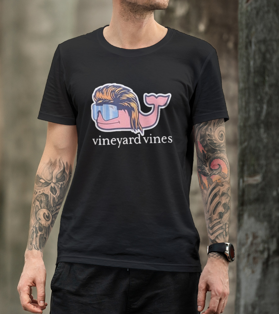Vineyard Vines Mullet Whale Fun T-Shirt