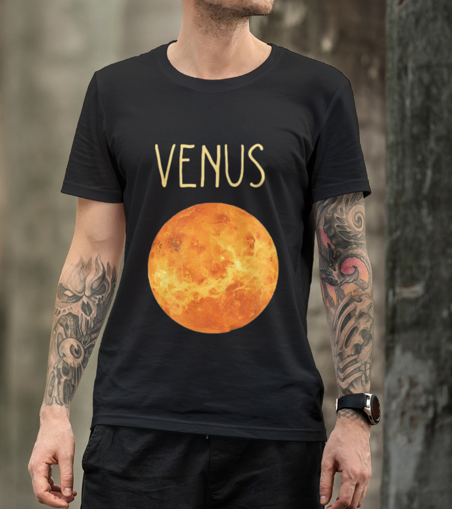 Venus Camiseta Planet Solar System T-Shirt