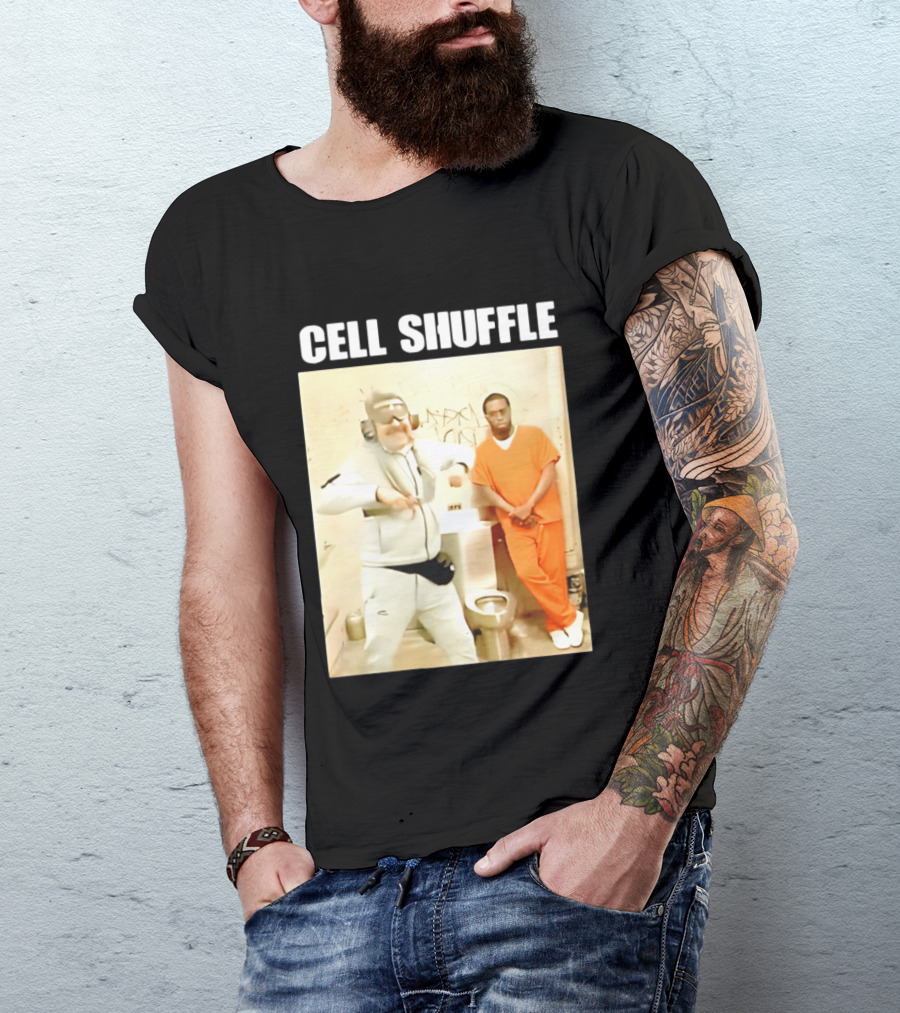 Cell Shuffle Maduro Diddy Dance In Jail Scene T-Shirt